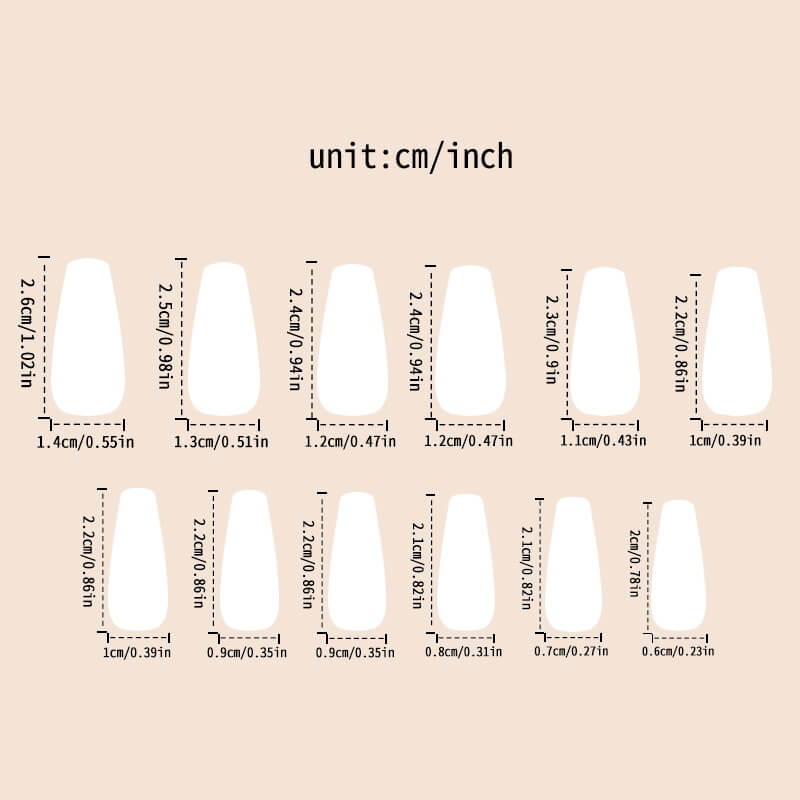 NailFilck Mocha Bloom Floral Press-On Nails – Glossy Brown Nude Flower Nail Set